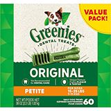 Greenies Petite Size Dog Dental Treat 60 Pack