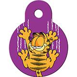 Eng. Tag Circle Garfield Small