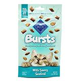 Blue Bursts Seafood Bite-Sized Cat Treats 2oz