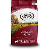 NutriSource Dog BeefRice 26Lb