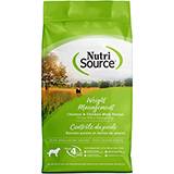 NutriSource Dog Weight Management 5lb