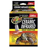 ReptiCare Ceramic Infrared Heat Emitter 100w for Terrariums