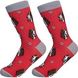 E&S Imports Socks Basset Hound