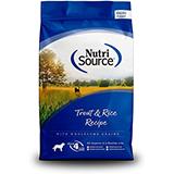 NutriSource Dog Trout and Rice 26lb