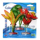 Colorburst Mini Betta Silk Aquarium Plant 3 Pack