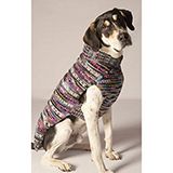 Handmade Dog Sweater Wool Purple Woodstock Small