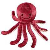 Fluff and Tuff Olympia Octopus Plush Dog Toy