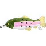 Fluff and Tuff Burt the Lake Trout Plush Dog Toy