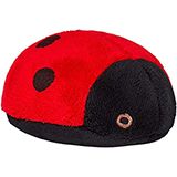 Fluff and Tuff Lady Bug Plush Dog Toy