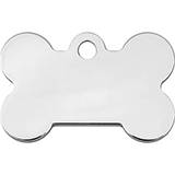 Engraved ID Tag Chrome Bone XLarge