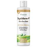 Septiderm Pet Antiseptic Skin Care V Bath 8 ounce