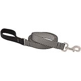 Lupine Nylon Dog Leash 6-foot x 1-inch Eco Granite