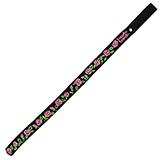 Beastie Band Cat Collar Pink Roses (Black)