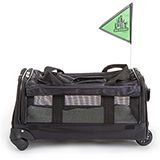 Ultimate Sherpa Bag Large Black Pet Carrier with Wheels