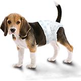 Wee Wee Diaper Garment Dog Diaper Disposable Medium 12pack