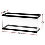 Aquarium Only 20 Long Black