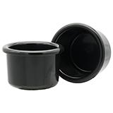 Crock Plastic Black   8oz 2P