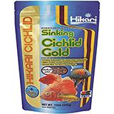 Hikari Cichlid Gold Sinking Medium Pellets Fish Food 12oz