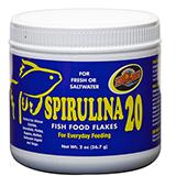 ZooMed Spirulina Flake Food for Fresh and Saltwater Fish 2oz