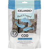 Icelandic 100% Cod Skin Crunchy Bites Dog Treats 3 pack