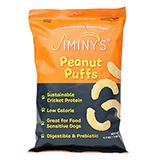 Jiminy's Peanut Puffs Cricket-based Dog Treats 4.2oz