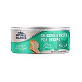 Natural Balance LID Chicken  Green Pea Can Cat 24 / 5.5 oz