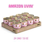 Weruva Cat Amazon Livin Cat Food 3oz Case of 24