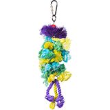 Braided Bunch Preen and Pacify Medium Bird Toy