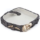 Fossil Rock Feeder Dish Large