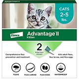 Elanco Advantage II Kitten 2-pack Flea Control