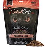 Vital Essentials Raw Pork Mini Nibs 12oz Dry Food for Cats