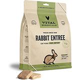 Vital Essentials FD Rabbit Dinner Patties 8oz for Cats