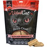 Vital Essentials FD Beef and Chicken Patties 8oz for Cats