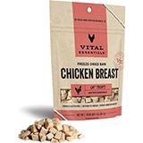Vital Essentials FD Chicken Breast Treats for Cats 1oz