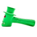 Puff Palz Hippie Hammer Dog Toy Green