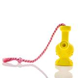 Puff Palz Tug N Toke Dog Toy Yellow