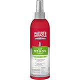 Nature's Miracle Pet Block Cat Repellent Training Spray 8oz