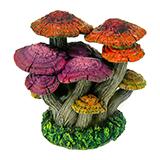 Driftwood Mushroom Garden A Glow Aquarium Ornament EE-1692