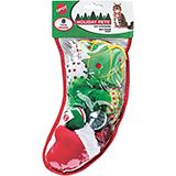 Holiday Cat Stocking with 8 Assorted Toys