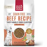 Honest Kitchen Dog GF Beef Clusters 20lb