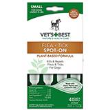 Vets Best Spot On for Small Dogs 4 pack