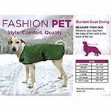 Fashion Pet Quilted Green Dog Coat Small