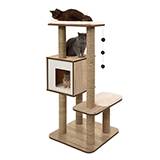 CatIt Vesper High Base Oak Cat Furniture