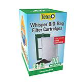 Whisper Aquarium Power Filter Bio-Bag Med. 6-pack