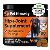 Pet Honesty Hip Joint Glucosamine Chews Chicken Flavor 90ct