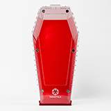 Tarantula Cribs Coffin Mini Red 6x3x3