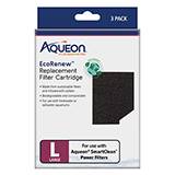 Aqueon EcoRenew Filter Cartridge Large 3 Pack