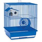 Two-Story Hamster and Gerbil Home in Blue