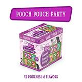 Weruva Pooch Pouch Party Dog Food Variety Pack 2.8oz Case