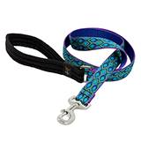 Lupine Nylon Dog Leash 6-foot x 1-inch Rain Song